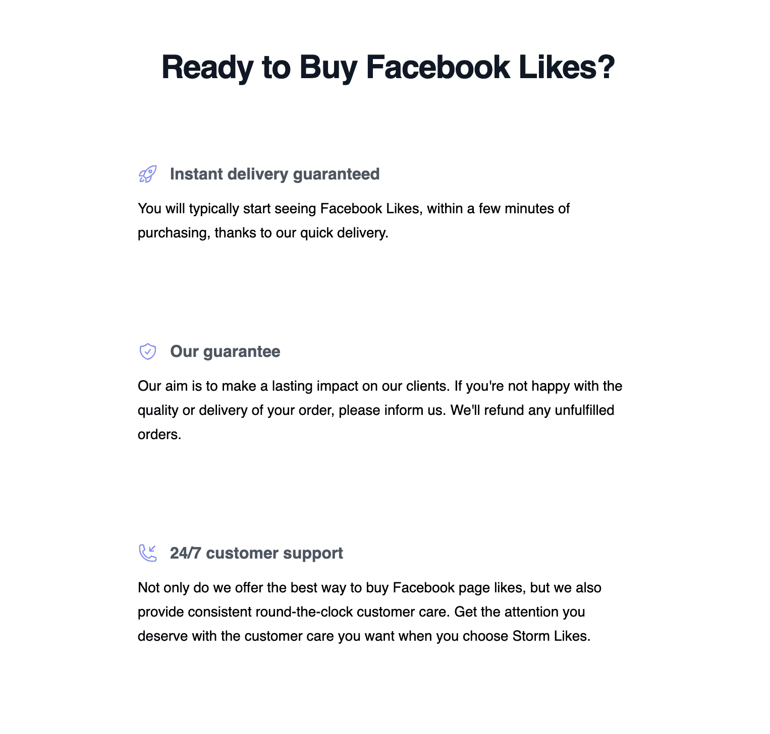 stormlikes Facebook likes how it works